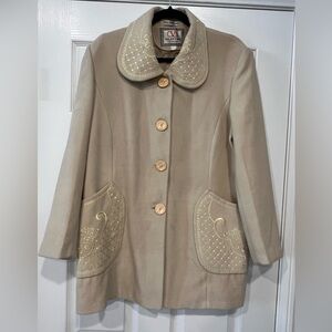 ✨EUC✨ Valentino Embroidered Coat